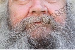 Mouth Head Man Casual Slim Overweight Bearded Street photo references